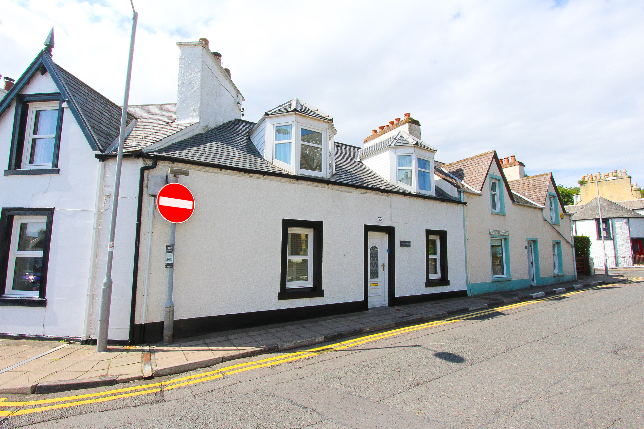 Photograph of 'Kirklea Cottage', 33 Main Street, Portpatrick